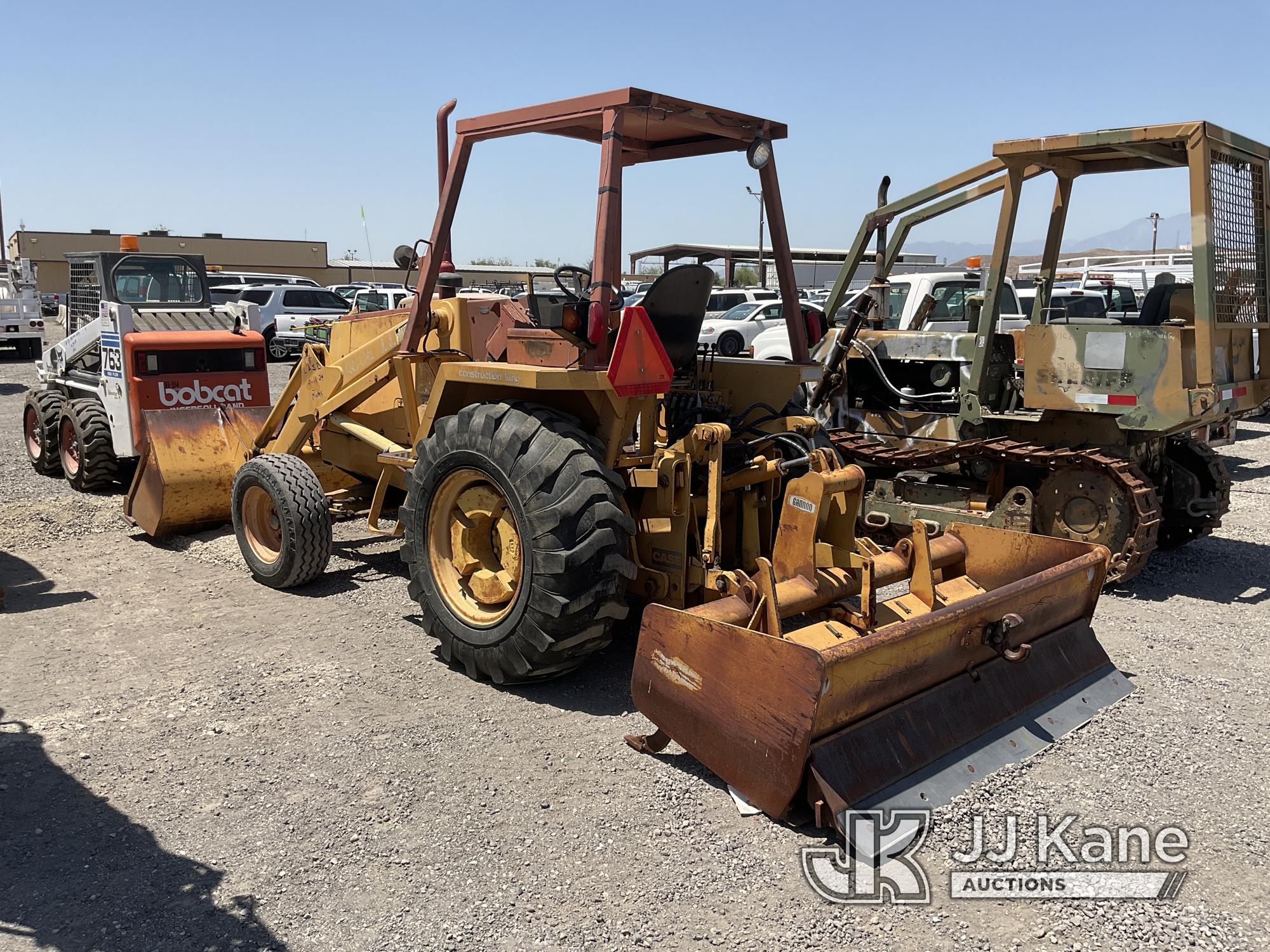 (Jurupa Valley, CA) 1989 Case Tractor Utility Tractor Loader Runs & Moves