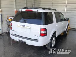 (Jurupa Valley, CA) 2009 Ford Explorer XLT 4x4 Sport Utility Vehicle Runs & Moves, Failed Smog