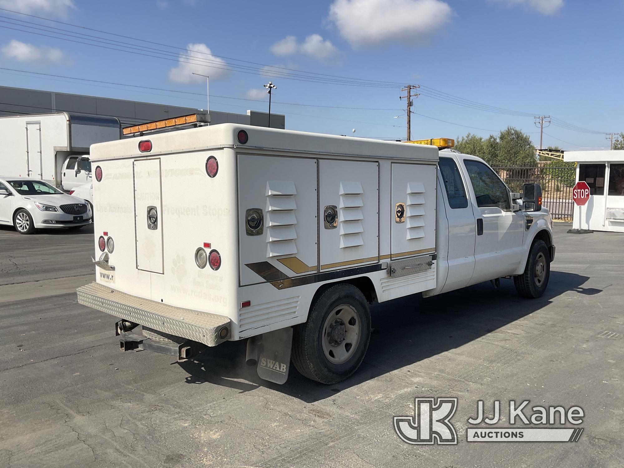 (Jurupa Valley, CA) 2008 Ford F250 XL Cab & Chassis Runs & Moves, Not Clearing Drive Cycle