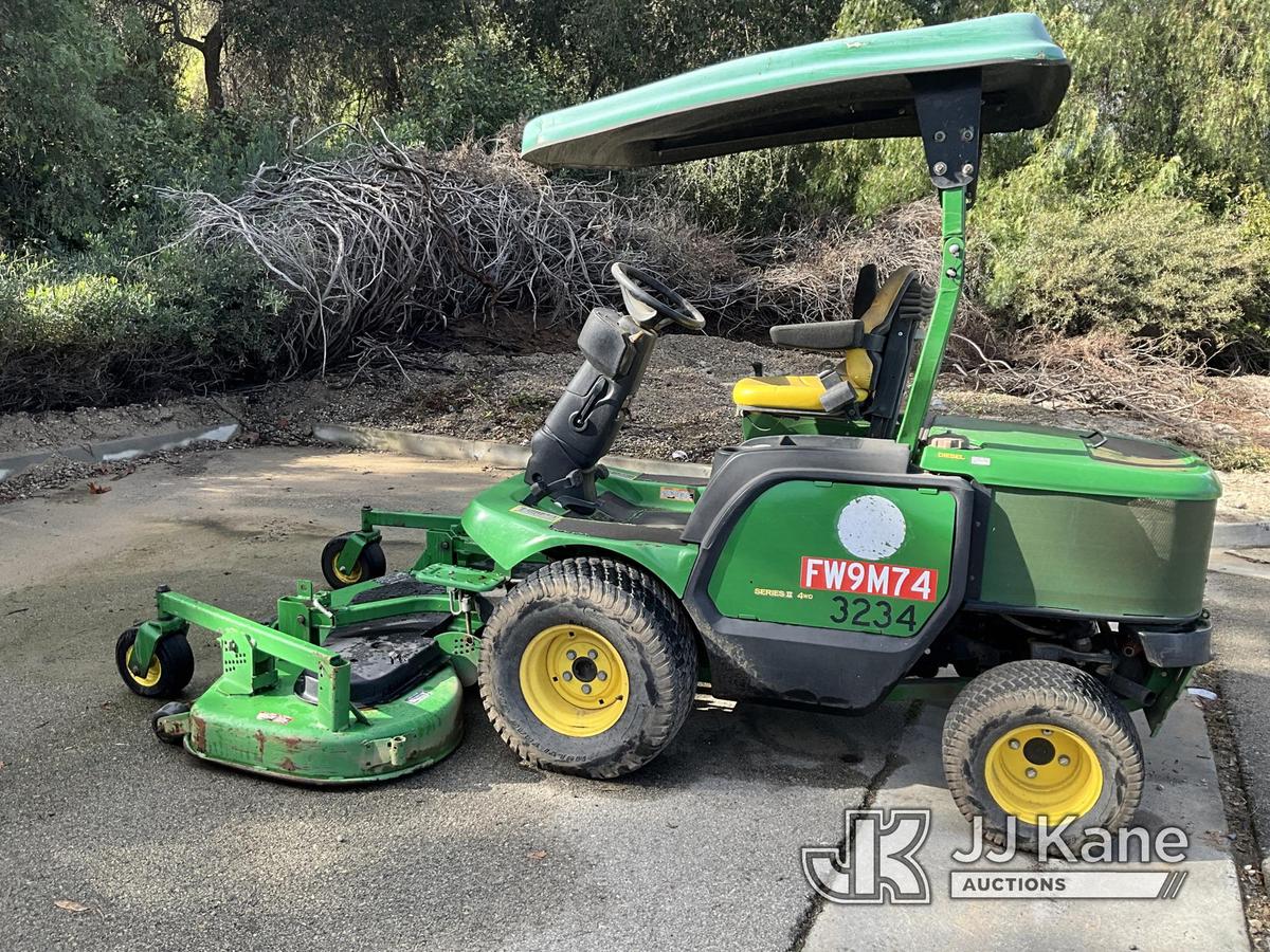 (Jurupa Valley, CA) JOHN DEERE MOWER Runs, Jumpstart Needed