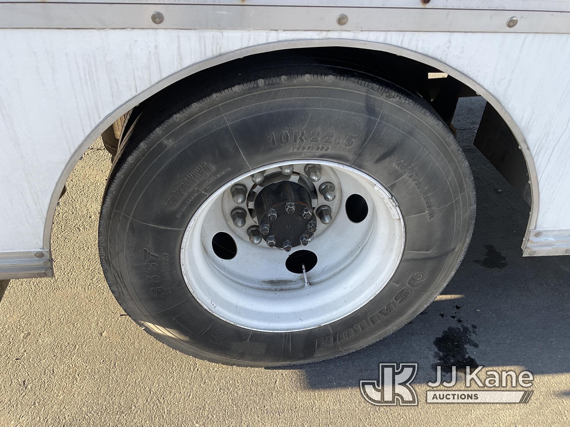 (Jurupa Valley, CA) 2007 Ford F650 Crew Cab Van Body Truck Runs & Moves (ABS Light On), Must Be Regi