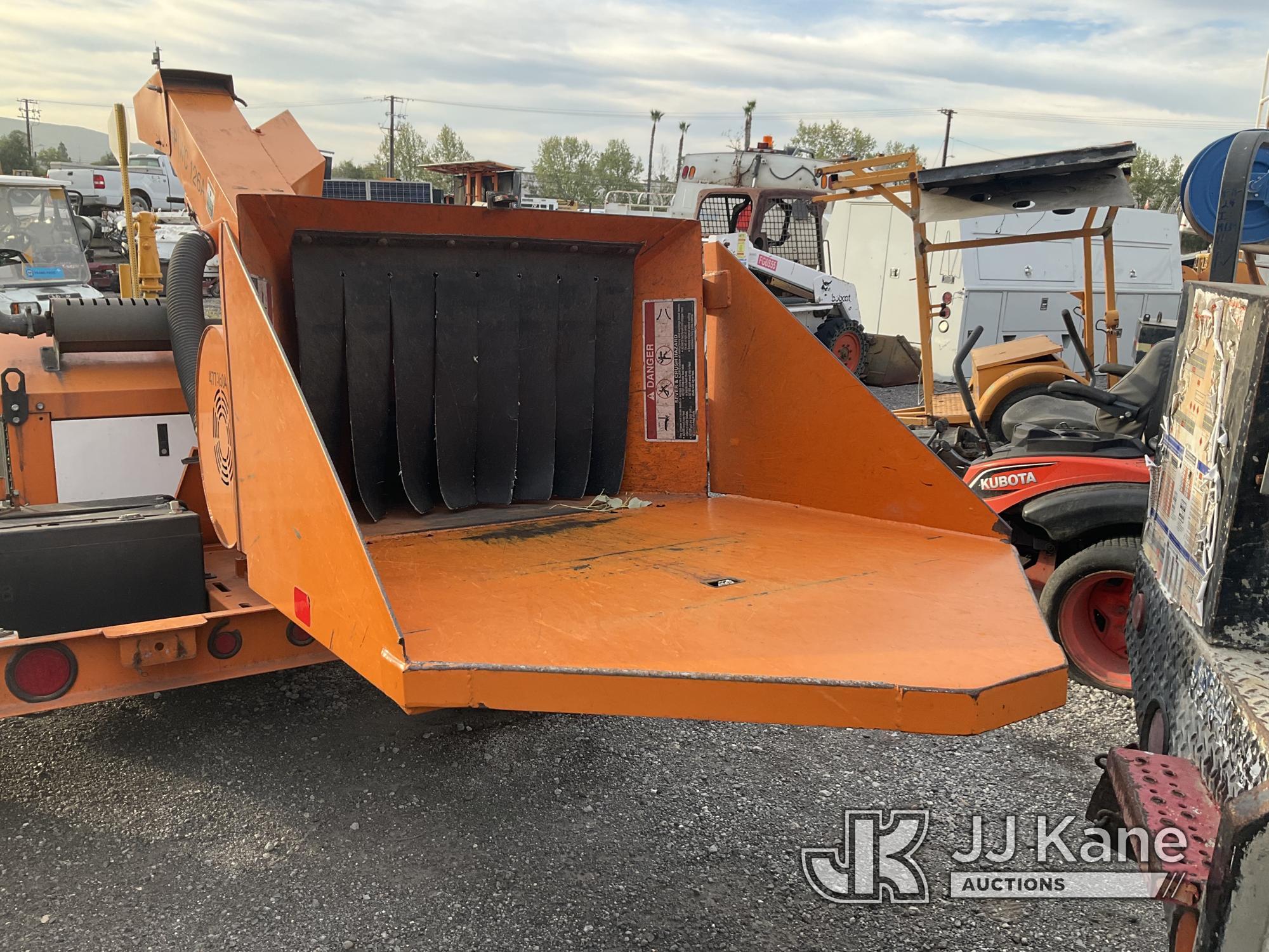 (Jurupa Valley, CA) 2011 Altec WC126A Chipper (12in Drum) Not Running, True Hours Unknown, Missing B