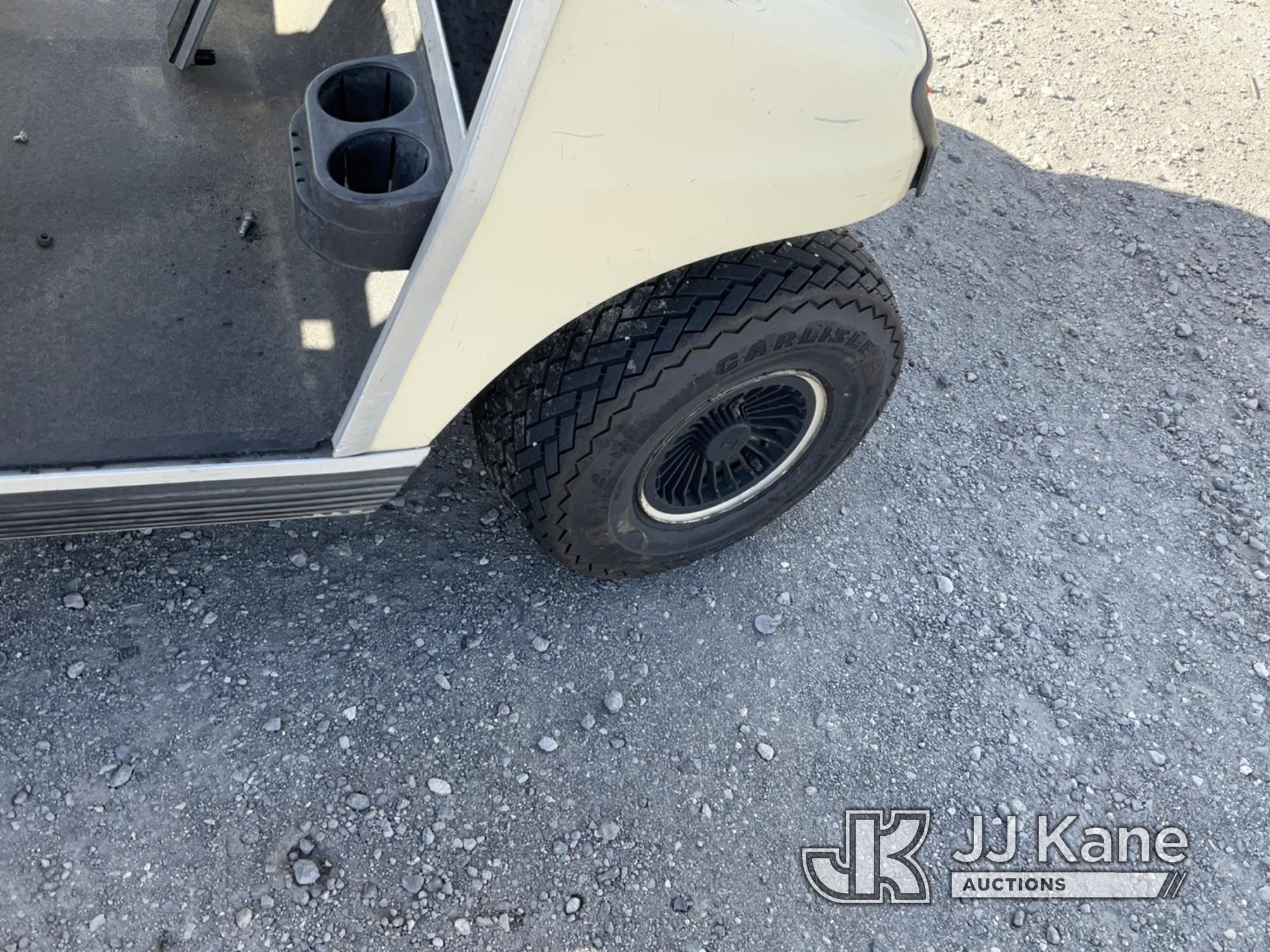 (Jurupa Valley, CA) 2003 Club Car Golf Cart Not Running , No Key , Missing Seats