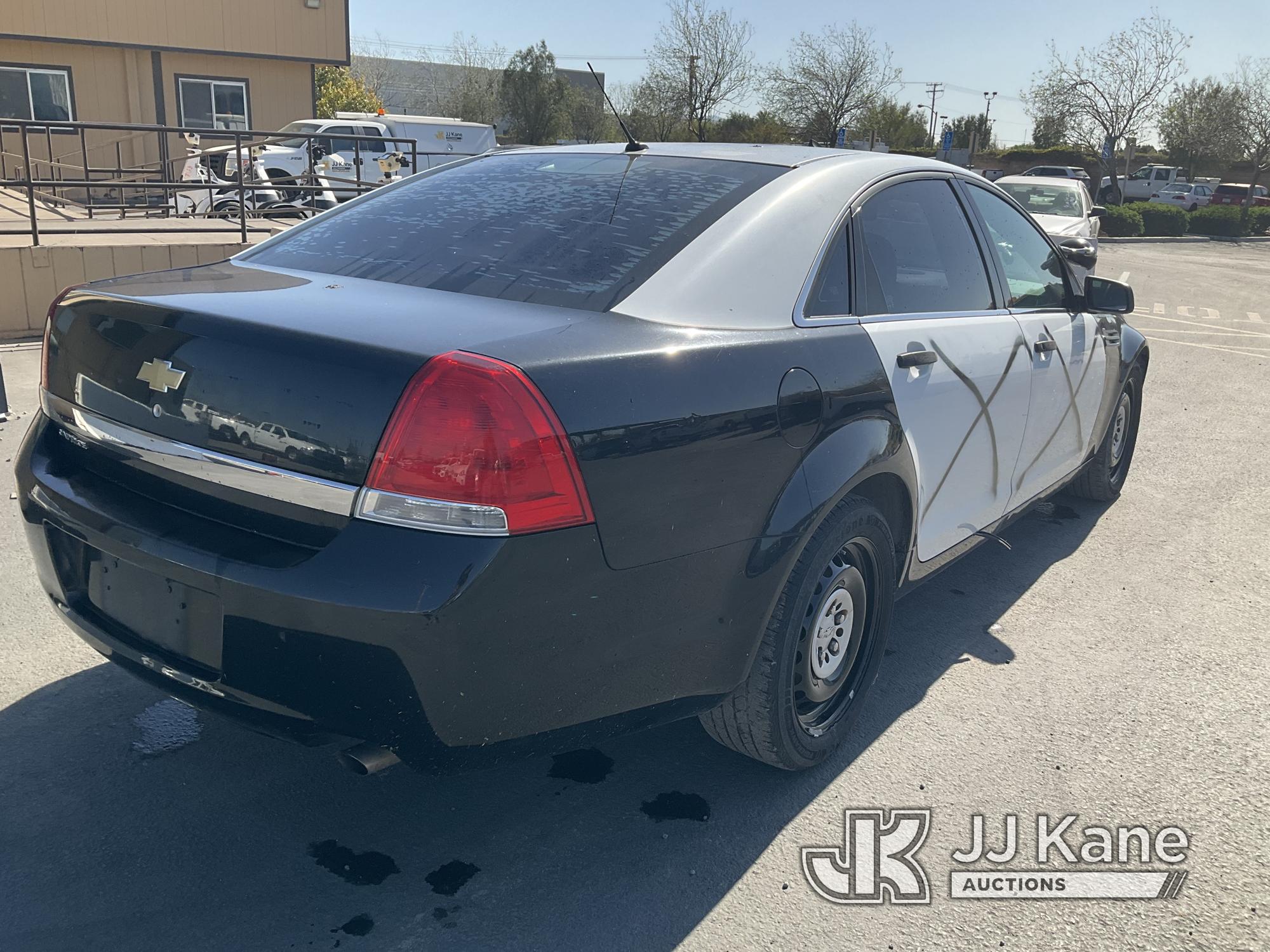 (Jurupa Valley, CA) 2014 Chevrolet Caprice Police 4-Door Sedan Runs & Moves, Check Engine Light Is O