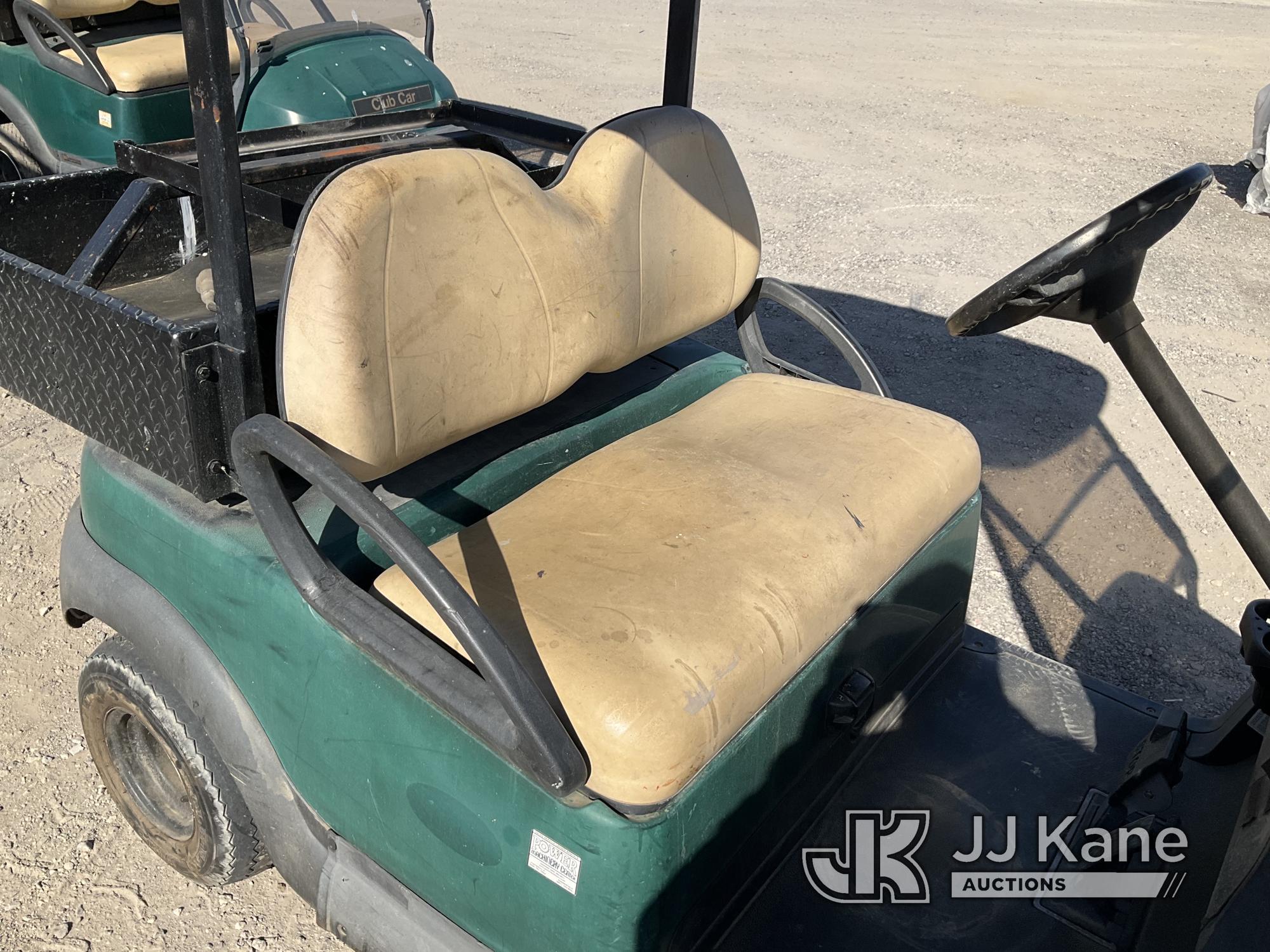 (Jurupa Valley, CA) Club Car Golf Cart Golf Cart Not Running, True Hours Unknown,