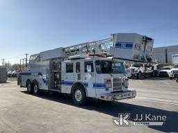 (Jurupa Valley, CA) 2000 Pierce Model Tilt Cab T/A Ladder/Fire Truck Runs & Moves