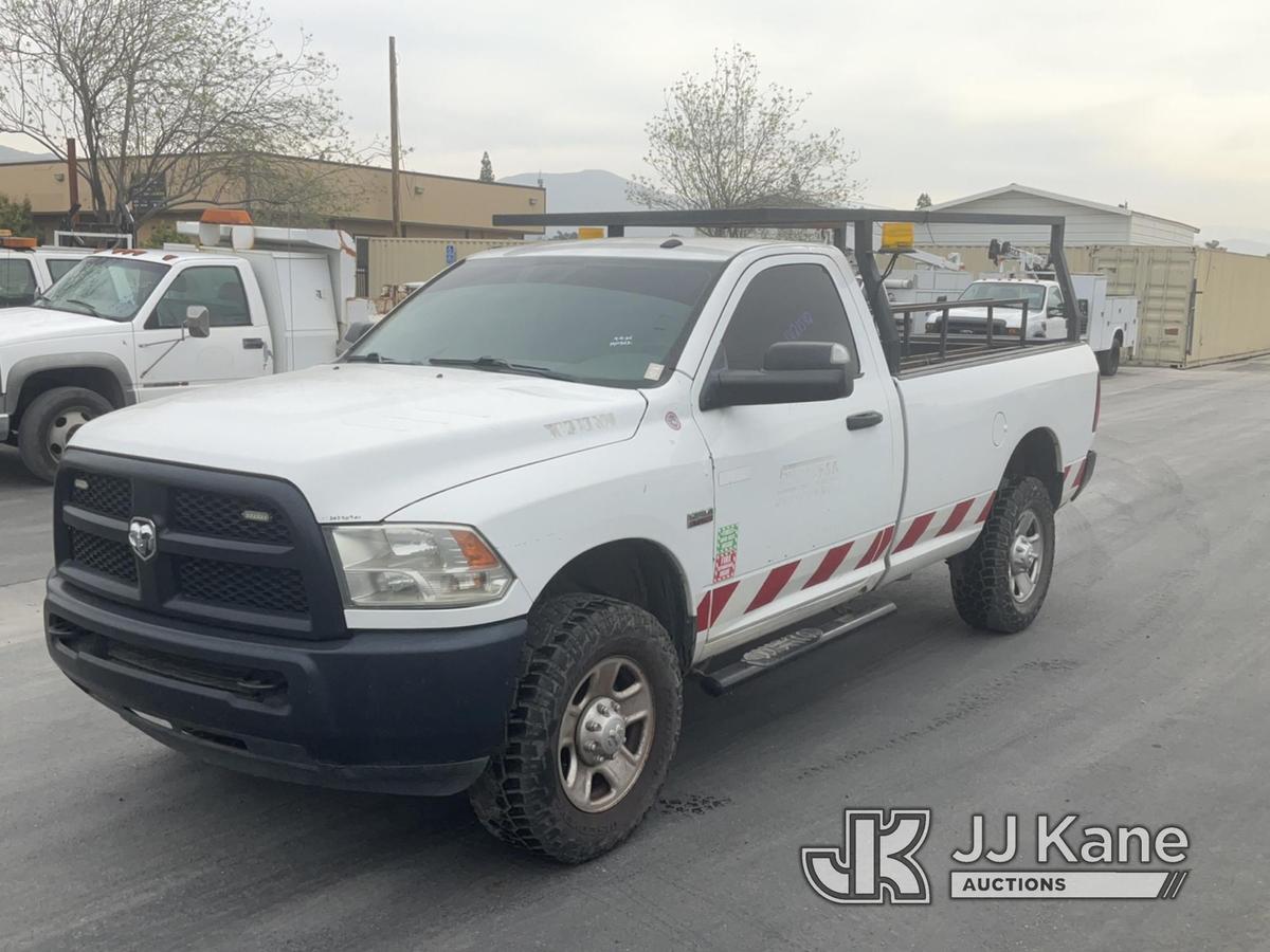 (Jurupa Valley, CA) 2018 DODGE RAM 2500 Service Truck, 3/4 TON REGULAR CAB ST Runs & Moves