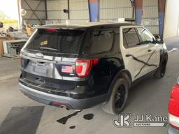 (Jurupa Valley, CA) 2017 Ford Explorer 4x4 4-Door Sport Utility Vehicle Runs & Moves, Air Bag Light