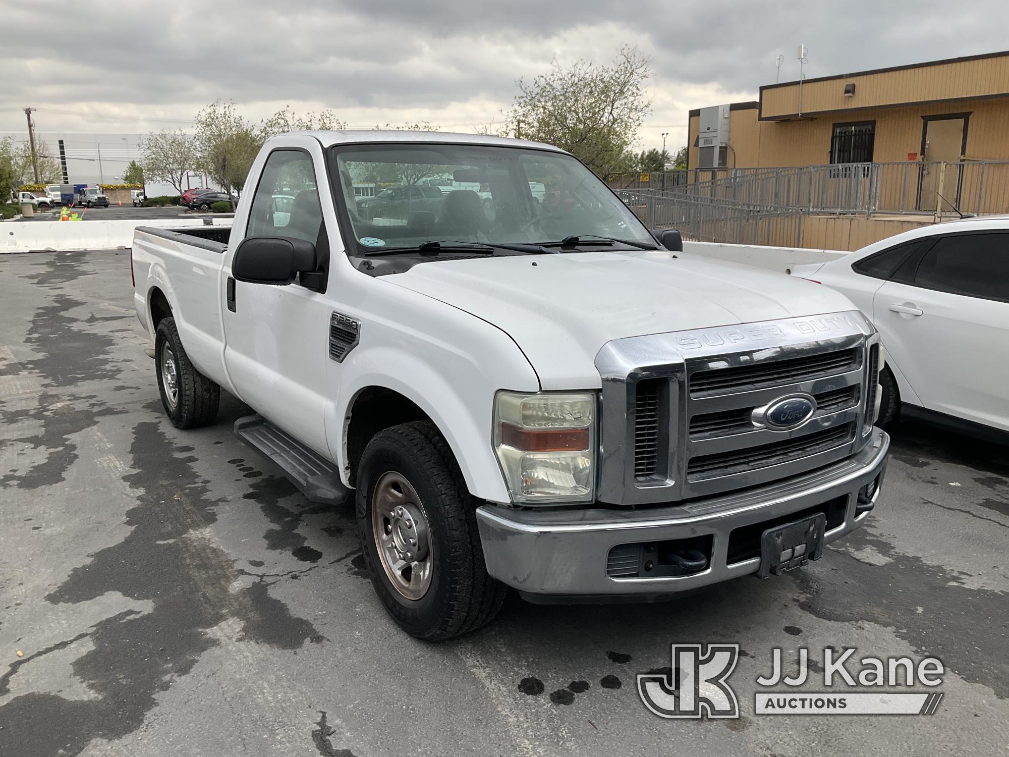 (Jurupa Valley, CA) 2008 Ford F-250 SD Regular Cab Pickup 2-DR Runs & Moves