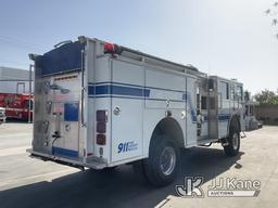 (Jurupa Valley, CA) 2005 Pierce Fire Truck 4X4 Pumper/Fire Truck Runs & Moves