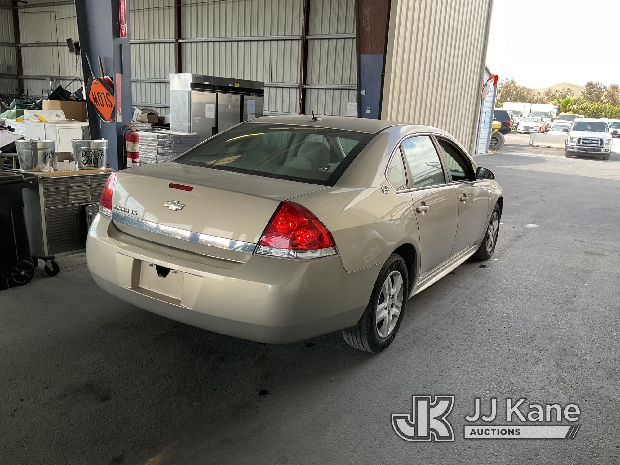 (Jurupa Valley, CA) 2009 Chevrolet Impala 4-Door Sedan Runs & Moves, Air Bag Light On