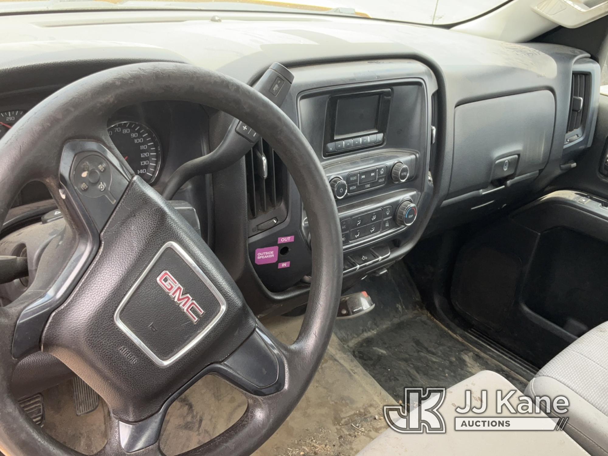 (Jurupa Valley, CA) 2015 GMC Sierra 1500 Extended-Cab Pickup Truck Not Running , Bad Engine , Electr