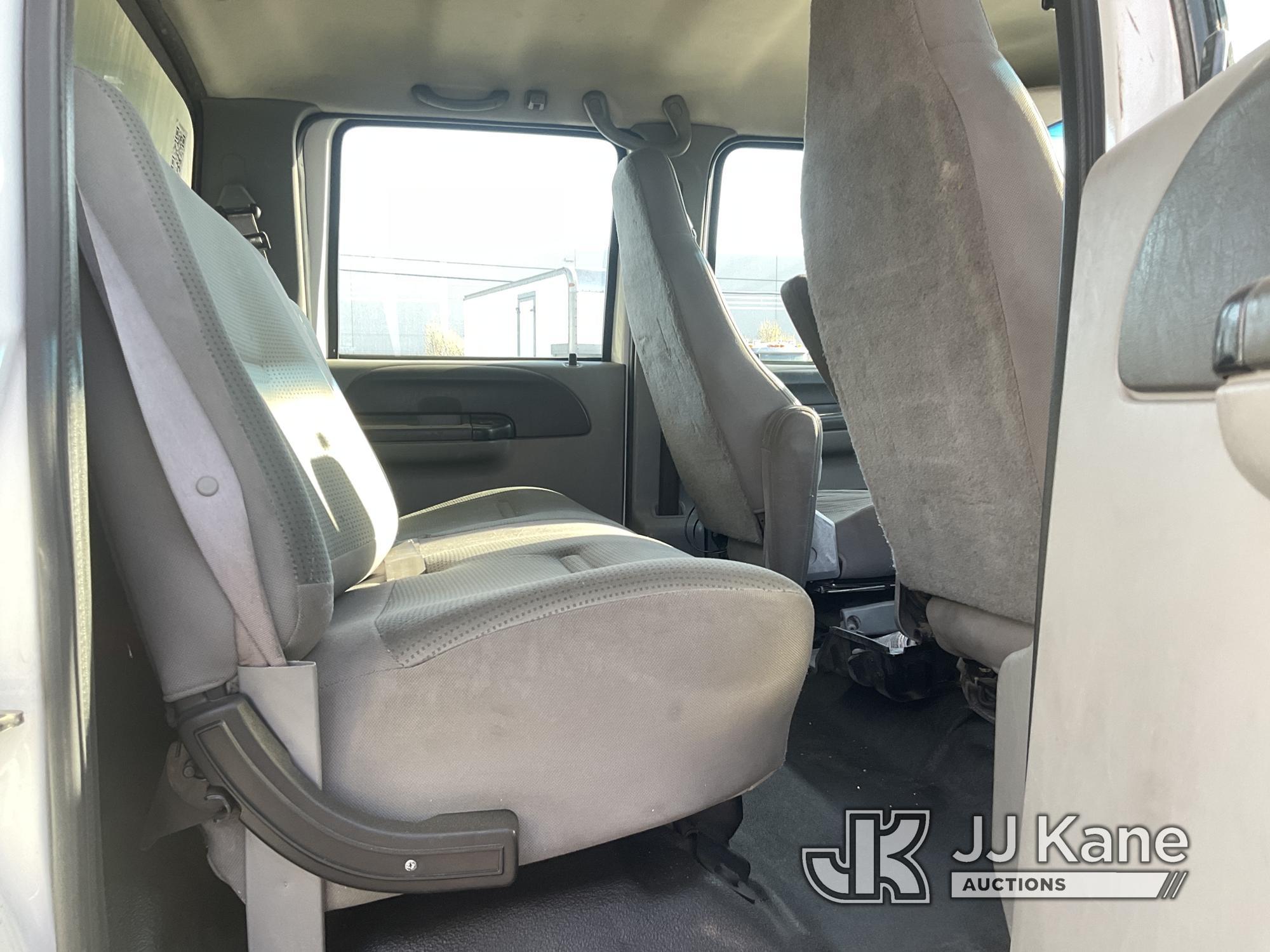 (Jurupa Valley, CA) 2010 Ford F650 Crew Cab Van Body Truck Must Be Registered Out Of State Due To CA