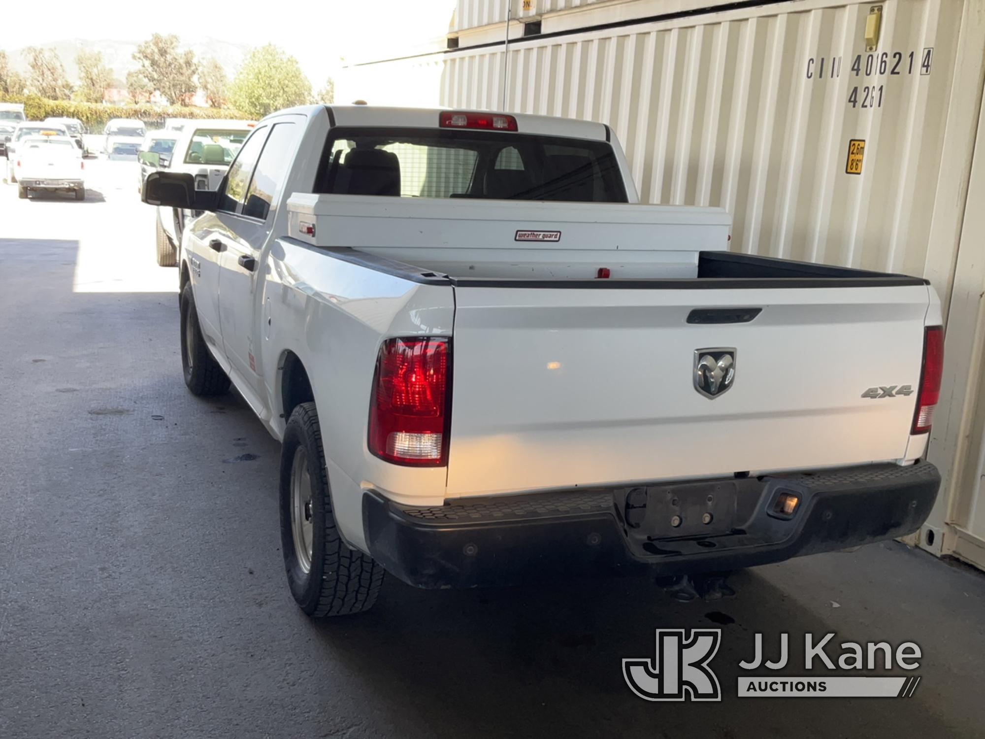 (Jurupa Valley, CA) 2017 RAM 1500 Pickup Truck Runs & Moves