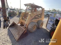 (Jurupa Valley, CA) 1988 Case 1845C Rubber Tired Skid Steer Loader Not Running, Engine Turns Over, B