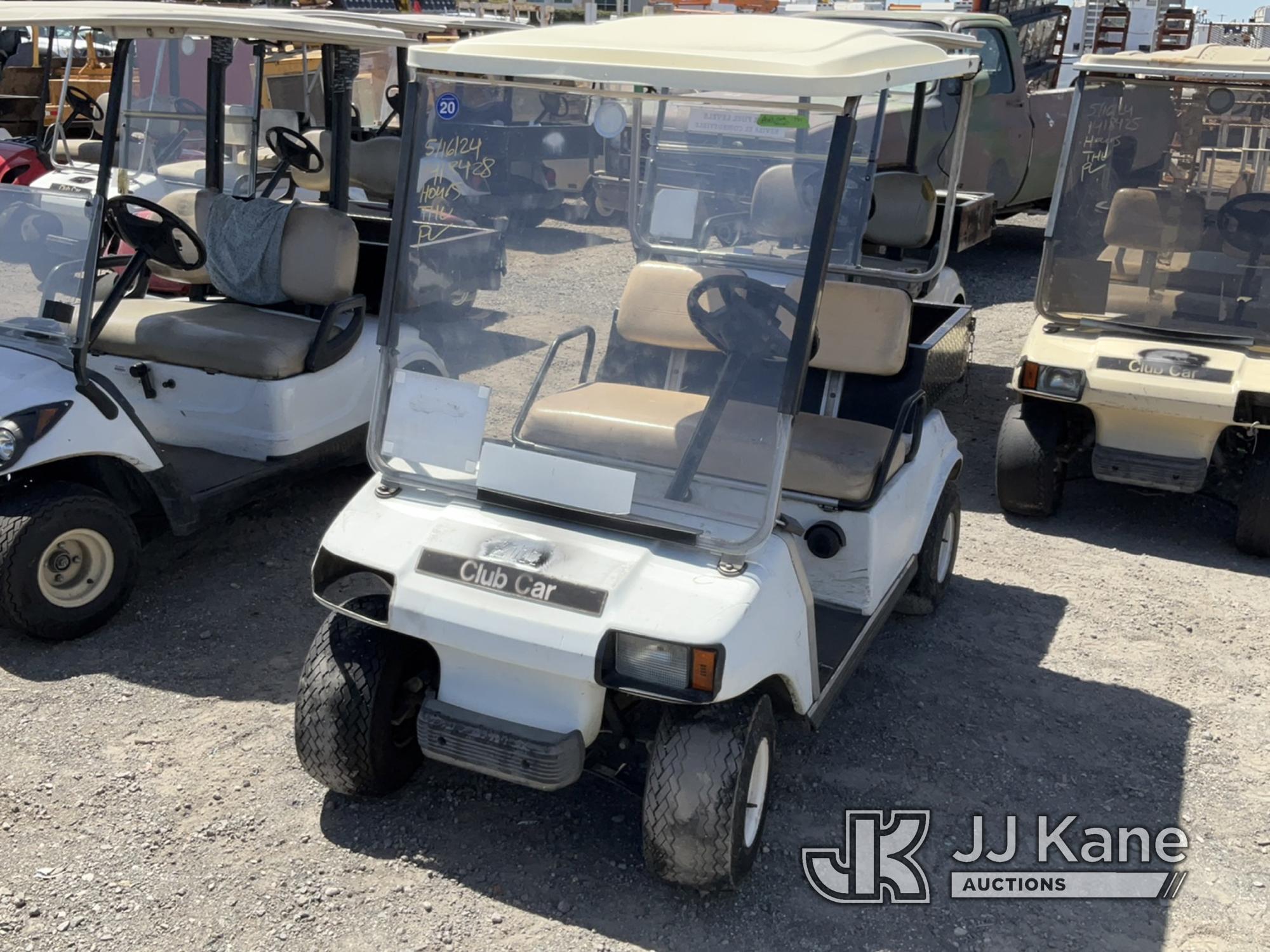 (Jurupa Valley, CA) 1996 Club Car Golf Cart Golf Cart Not Running , No Key, Missing Parts