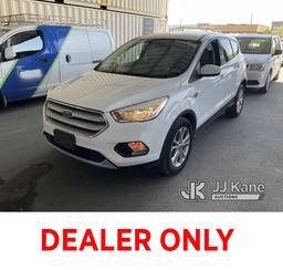 (Jurupa Valley, CA) 2019 Ford Escape 4-Door Sport Utility Vehicle Runs & Moves, Has Check Engine Lig