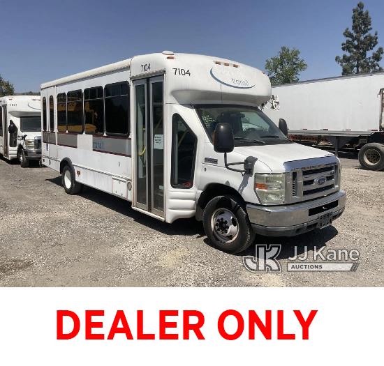 (Jurupa Valley, CA) 2010 Ford Econoline Cutaway Van Runs & Moves, Check Engine Light On