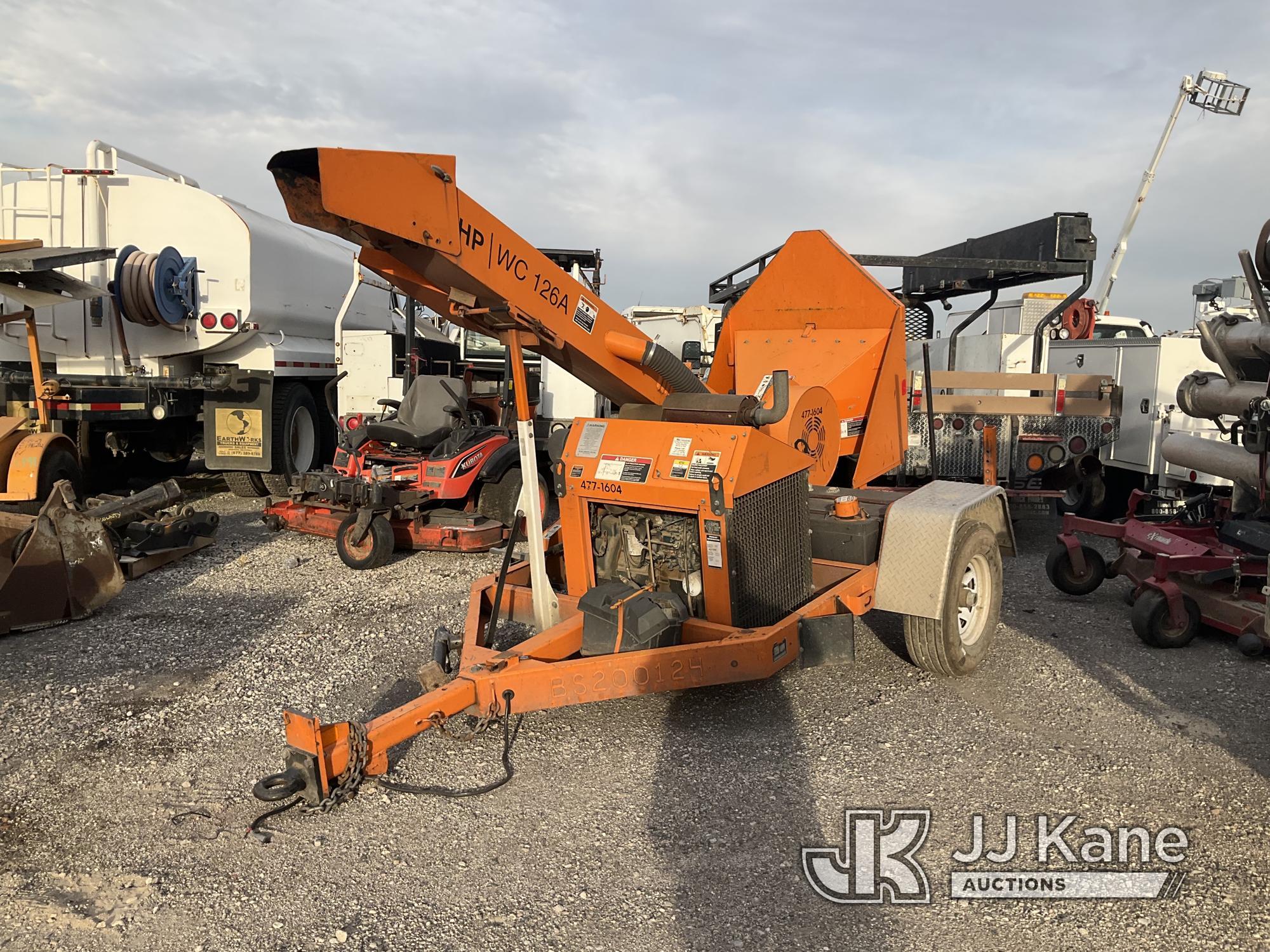 (Jurupa Valley, CA) 2011 Altec WC126A Chipper (12in Drum) Not Running, True Hours Unknown, Missing B