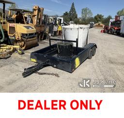 (Jurupa Valley, CA) Utility Trailer Operation Unknown, Missing VIN Plate, Bill of Sale Only