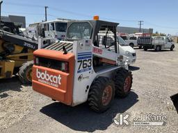 (Jurupa Valley, CA) 1999 Bobcat 763 Skid Steer Loader Runs & Moves