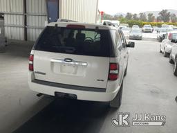 (Jurupa Valley, CA) 2008 Ford Explorer XLT 4x4 Sport Utility Vehicle Runs & Moves,