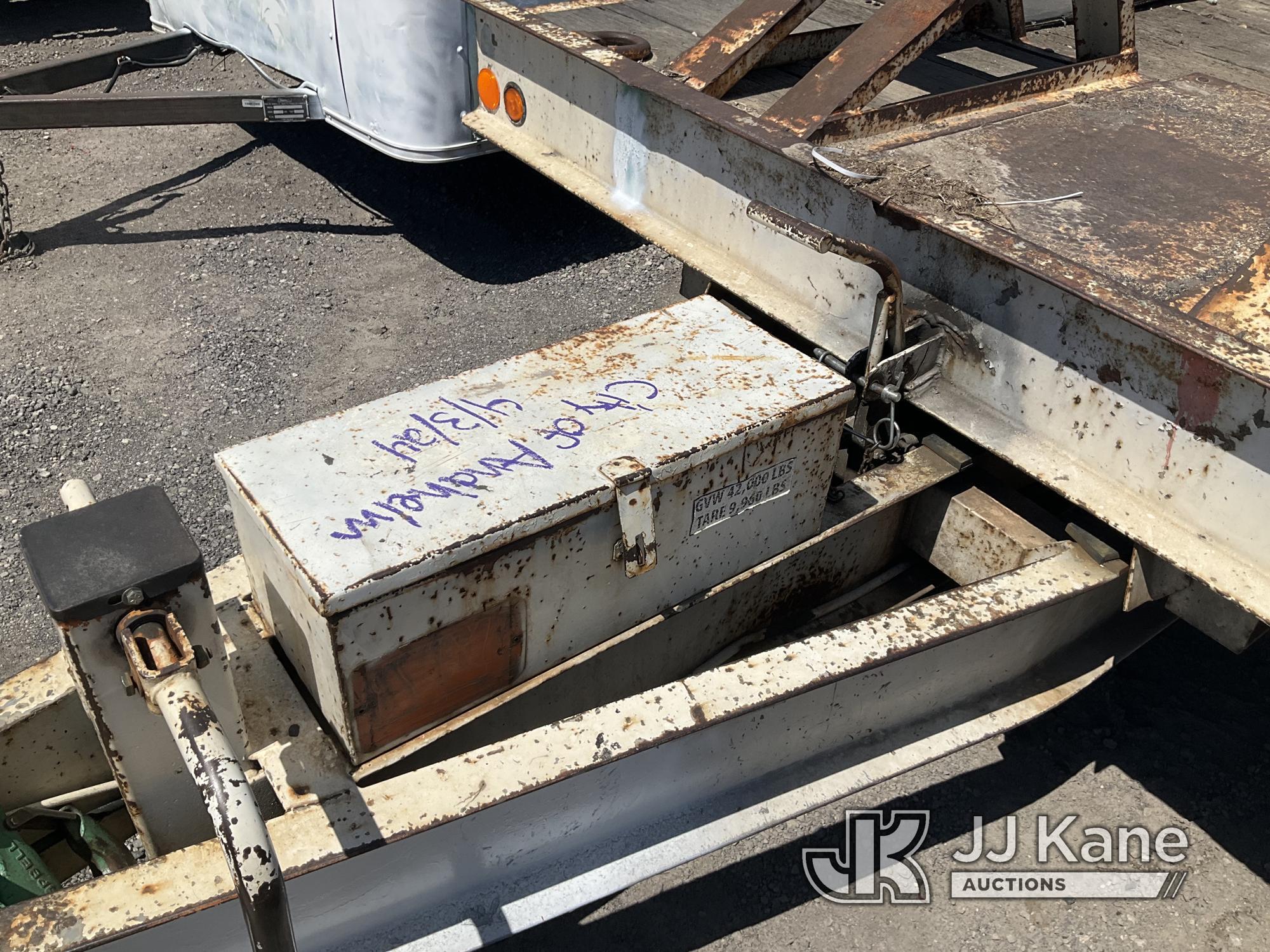 (Jurupa Valley, CA) 1986 Zeiman Trailer Cargo Trailer VIN Is Illegible, Has Damage To VIN Sticker, T