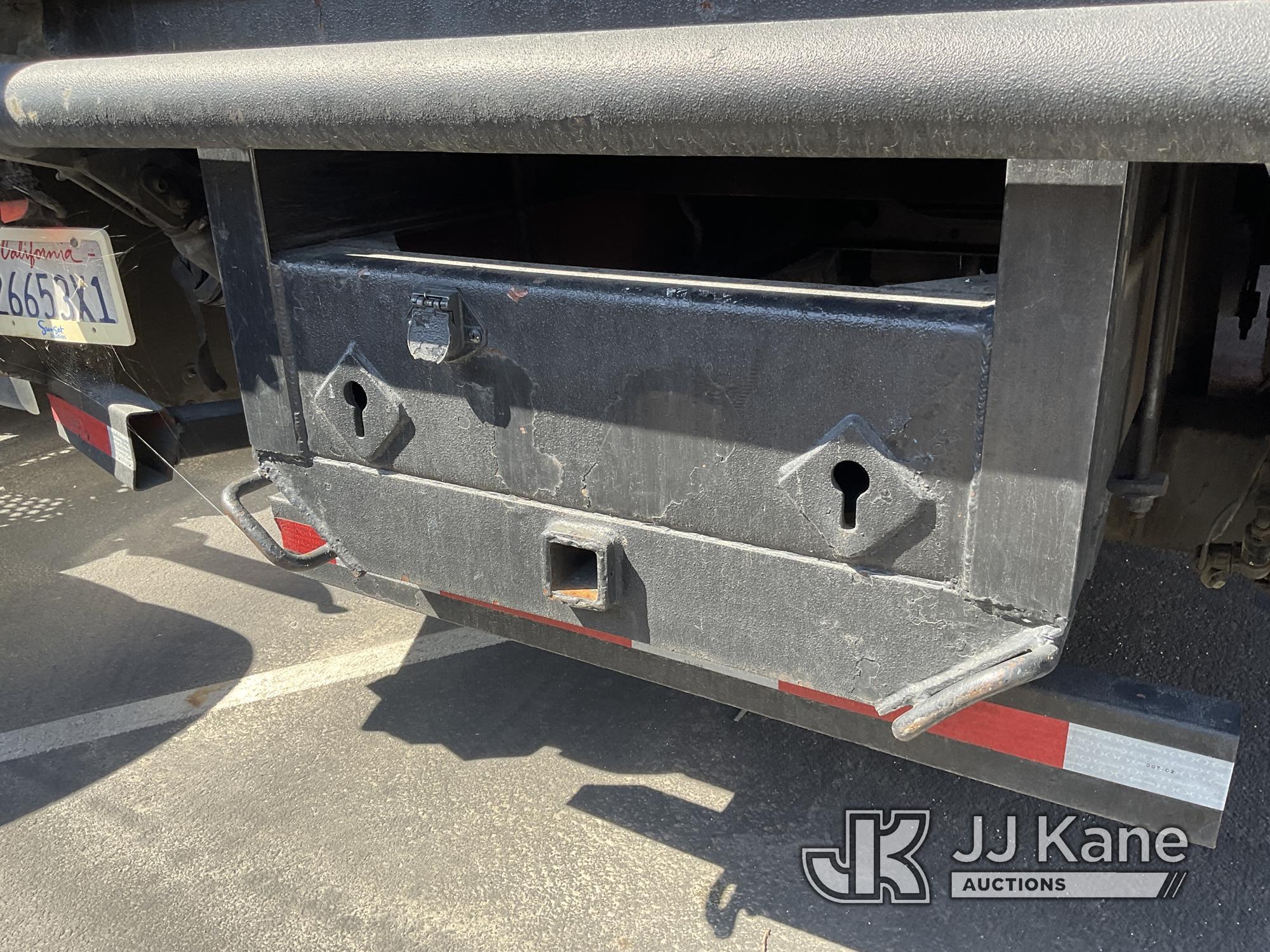 (Jurupa Valley, CA) 2007 Ford F650 Crew Cab Van Body Truck Not Running, Condition Unknown) (Has Elec