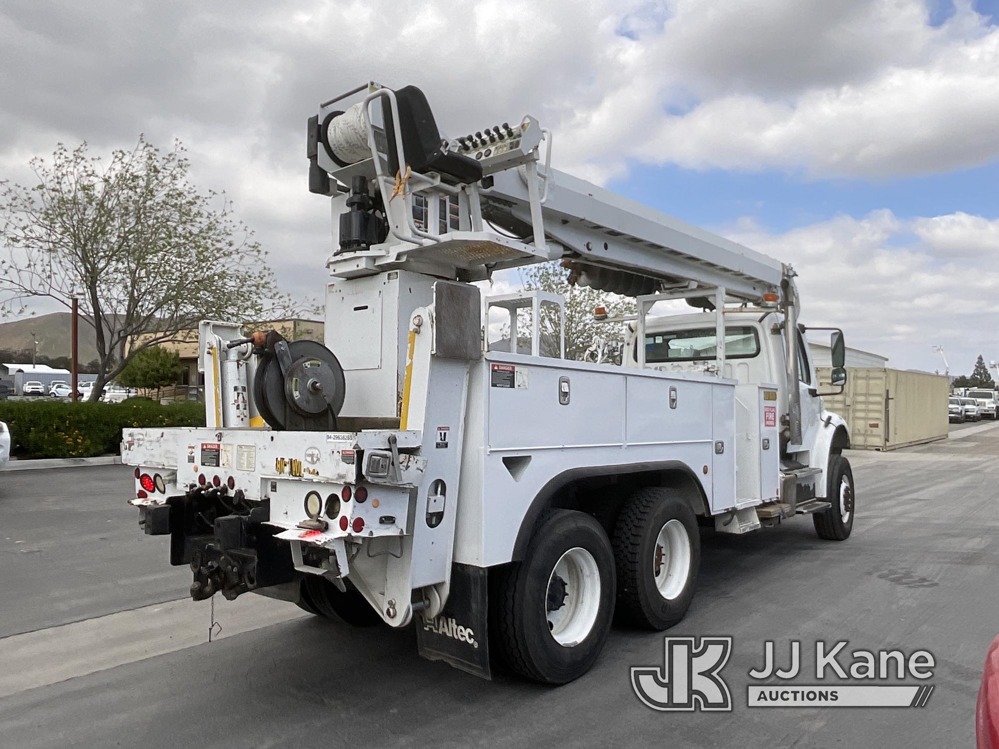 (Jurupa Valley, CA) Altec D3060B-TR, , 2014 Freightliner M2 106 6X6 Utility Truck Runs & Moves, Uppe