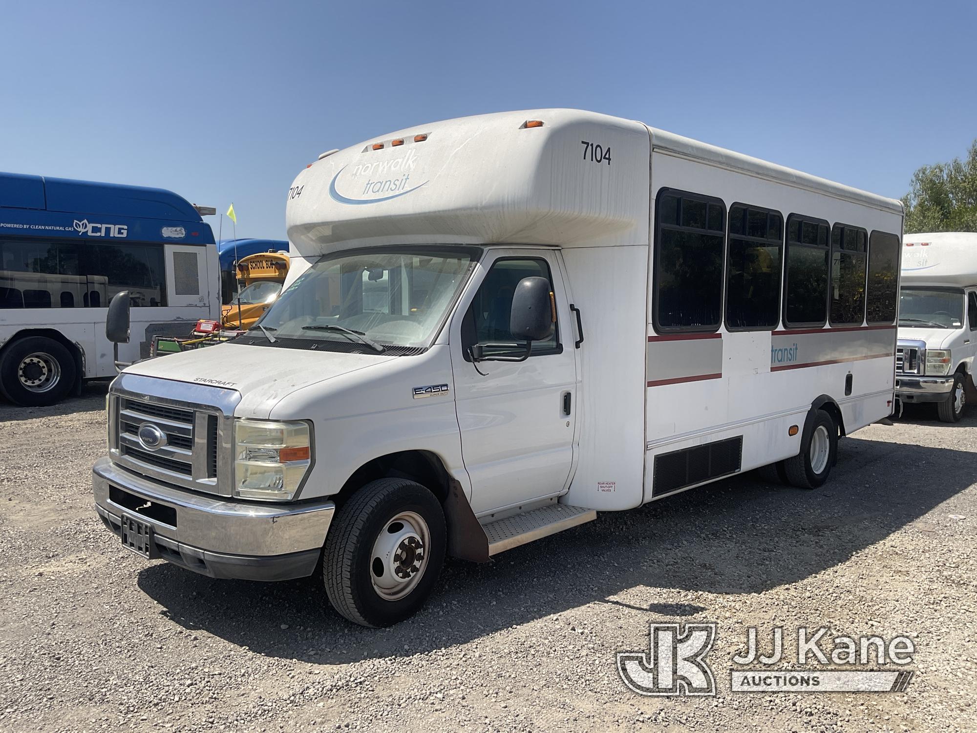 (Jurupa Valley, CA) 2010 Ford Econoline Cutaway Van Runs & Moves, Check Engine Light On