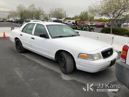 (Jurupa Valley, CA) 2009 Ford Crown Victoria Police Interceptor 4-Door Sedan Runs & Moves, Missing R