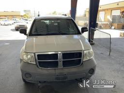 (Jurupa Valley, CA) 2007 Dodge Durango 4x4 Sport Utility Vehicle Runs & Moves, Abs Light Is On , Pos