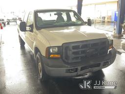 (Jurupa Valley, CA) 2006 Ford F250 Crew-Cab Pickup Truck Runs & Moves, Running Rough , Bad Battery ,