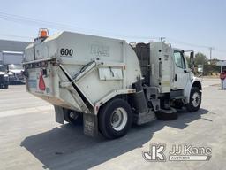 (Jurupa Valley, CA) 2011 Freightliner M2 106 Street Sweeper Runs & Moves, Engine Runs Rough With Whi