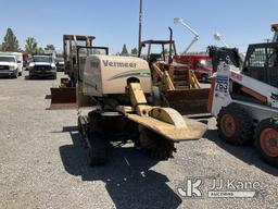 (Jurupa Valley, CA) 2012 Vermeer SC60TX Walk-Behind Stump Grinder Runs & Operates