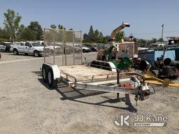 (Jurupa Valley, CA) 1994 Zieman 8012-E Trailer Landscape Trailer Trailer Length: 12ft 4in, Trailer W