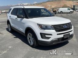 (Salt Lake City, UT) 2016 Ford Explorer 4x4 Police 4-Door Sport Utility Vehicle Runs & Moves