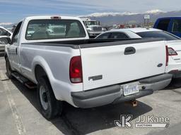(Salt Lake City, UT) 2001 Ford F250 Pickup Truck Not Running, Condition Unknown, No Key