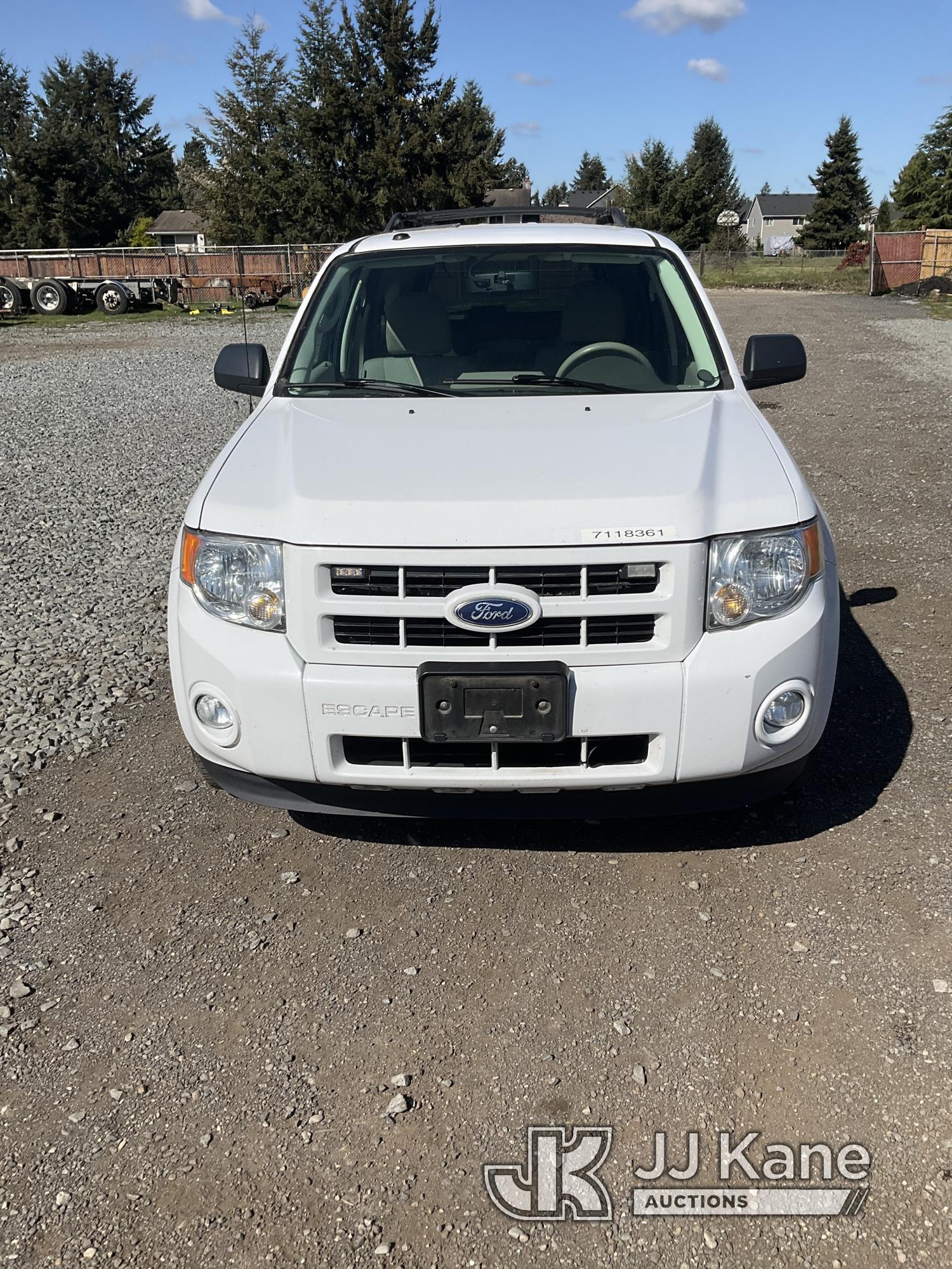 (Tacoma, WA) 2010 Ford Escape Hybrid 4x4 Sport Utility Vehicle Runs & Moves