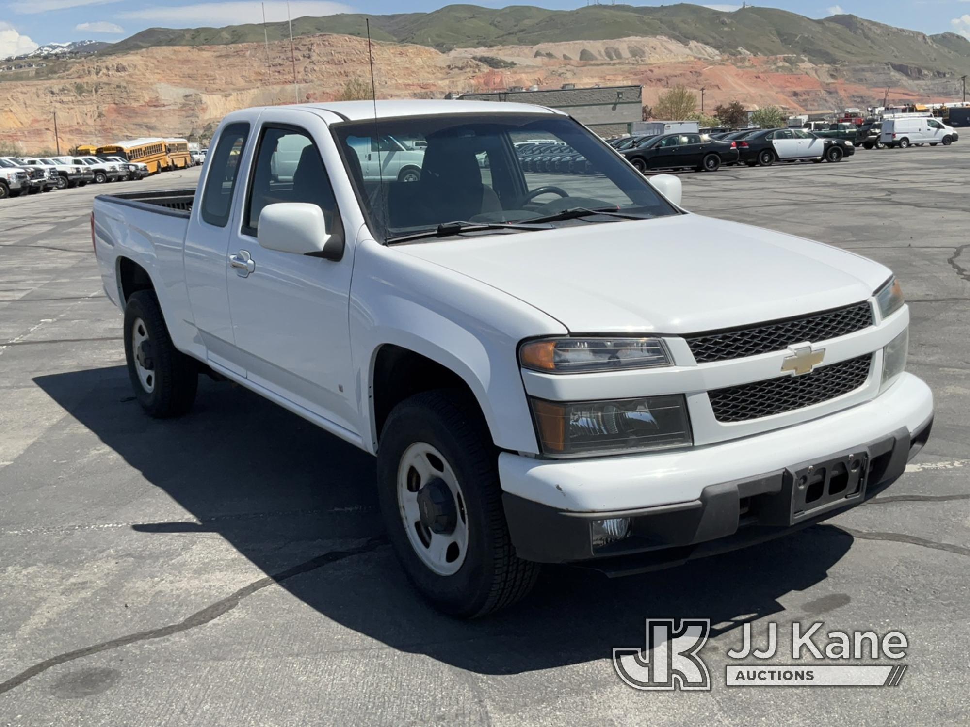 (Salt Lake City, UT) 2009 Chevrolet Colorado 4x4 Extended-Cab Pickup Truck Runs & Moves