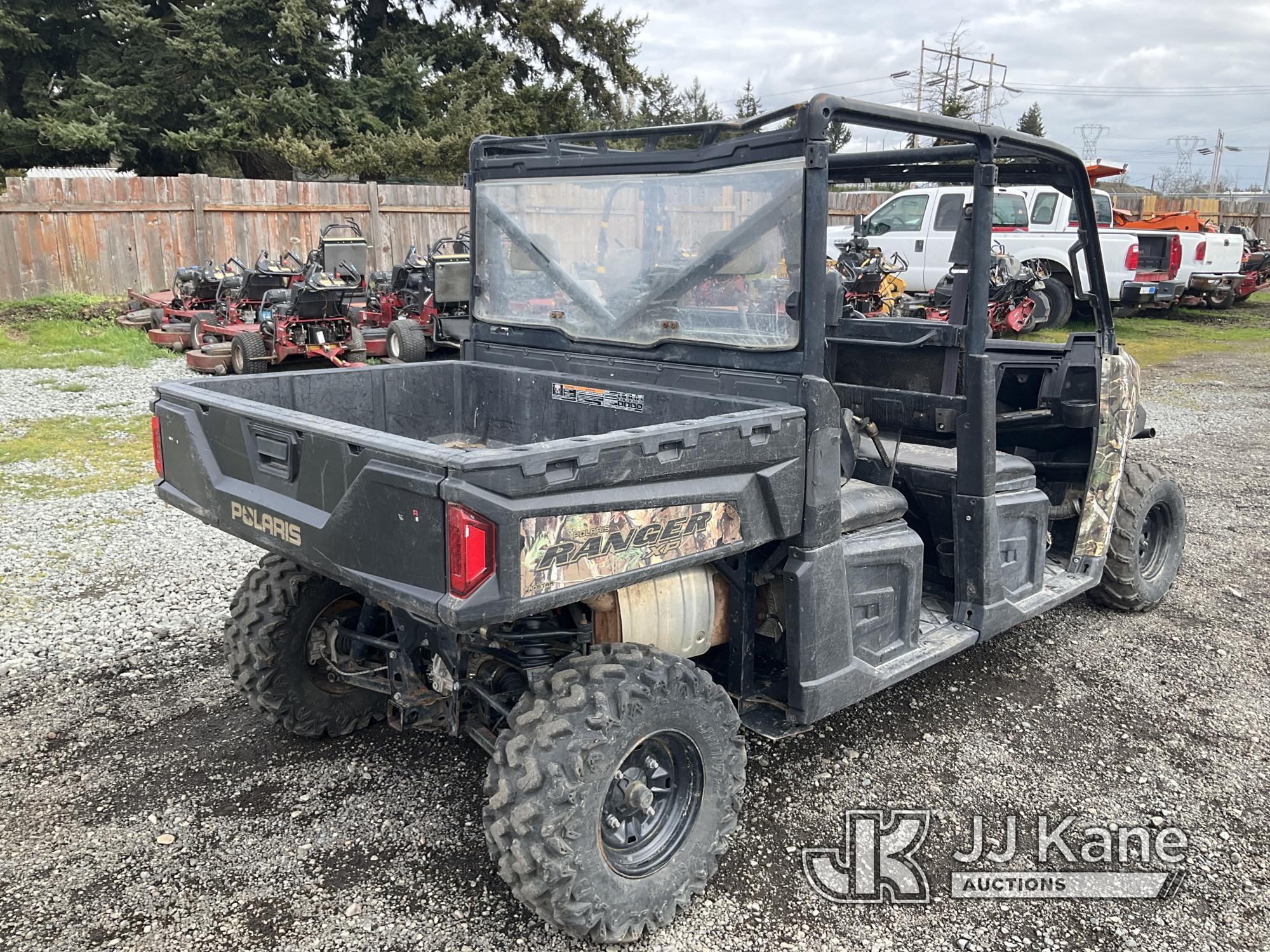 (Tacoma, WA) 2019 Polaris XP 900 EPS All-Terrain Vehicle Not Running, Condition Unknown) (Body Damag