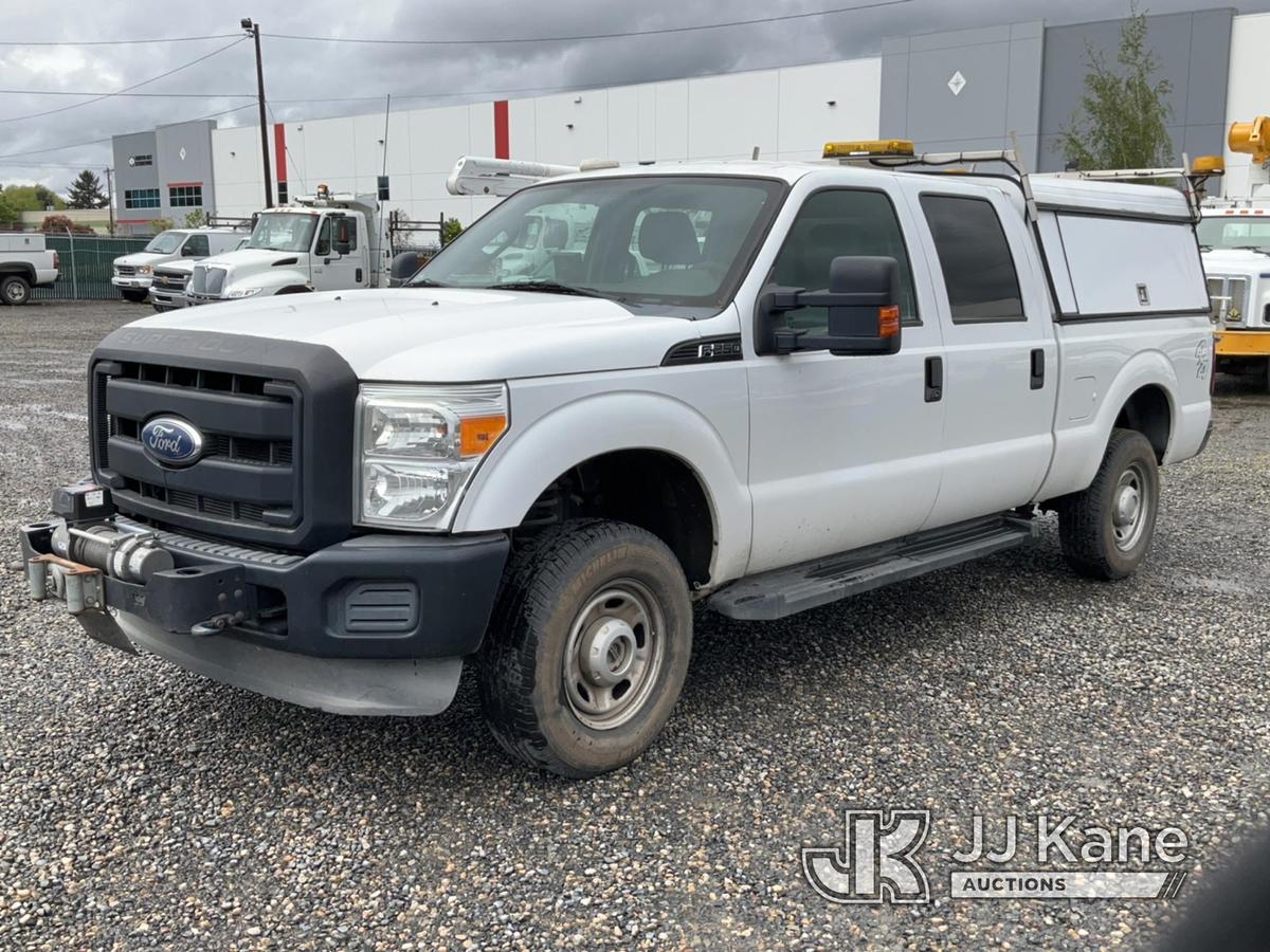 (Portland, OR) 2012 Ford F250 4x4 Crew-Cab Pickup Truck Runs & Moves