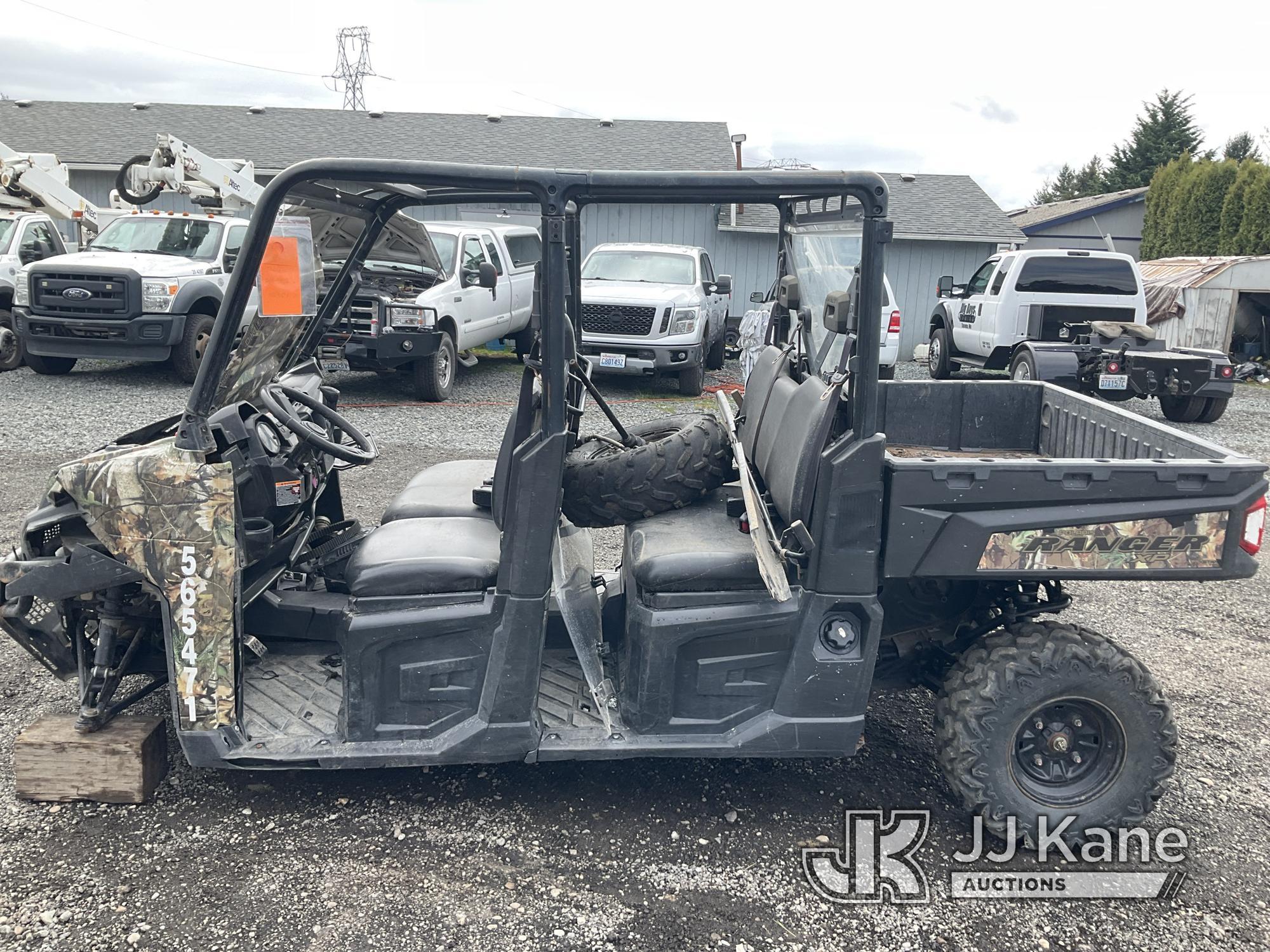 (Tacoma, WA) 2019 Polaris XP 900 EPS All-Terrain Vehicle Not Running, Condition Unknown) (Body Damag