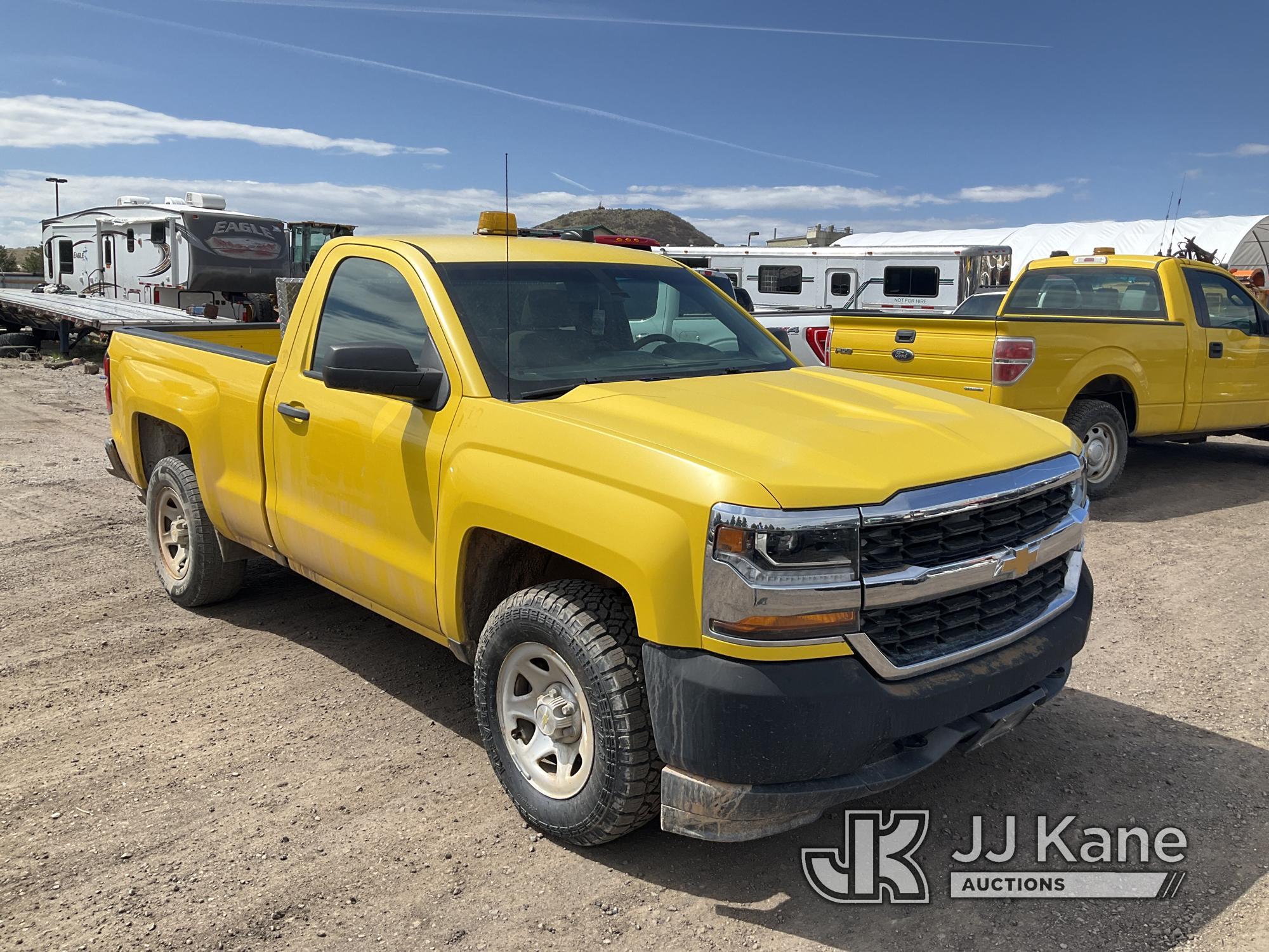 (Castle Rock, CO) 2016 Chevrolet Silverado 1500 4x4 Pickup Truck Runs & Moves