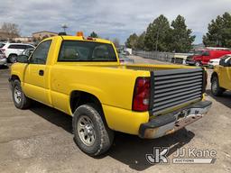 (Castle Rock, CO) 2007 Chevrolet Silverado 1500 4x4 Pickup Truck Runs & Moves