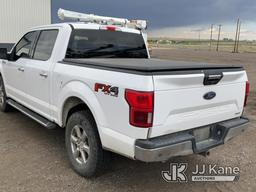 (Keenesburg, CO) 2018 Ford F150 4x4 Crew-Cab Pickup Truck Runs & Moves) (Seller States: Vehicle Invo