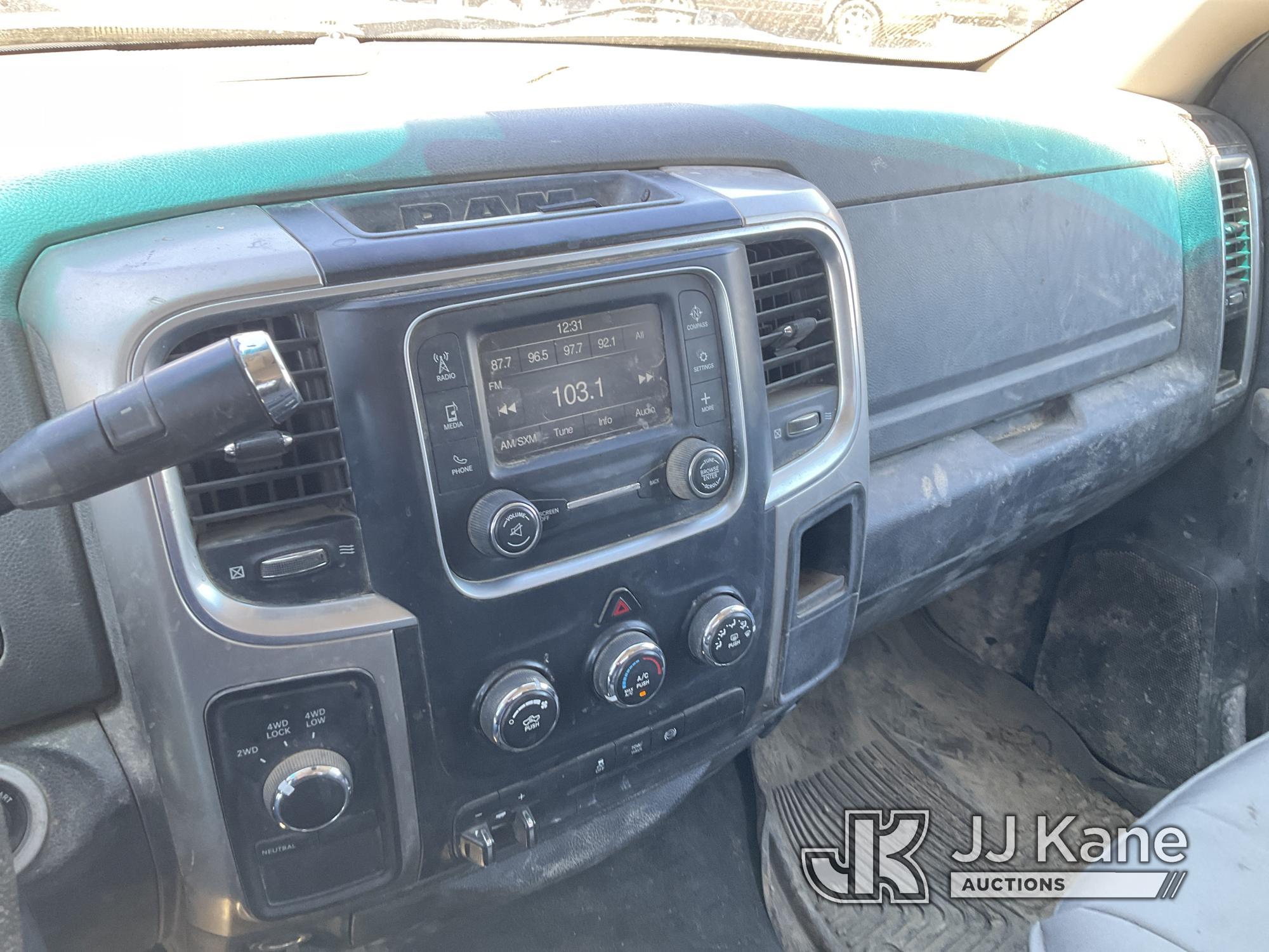 (Castle Rock, CO) 2017 RAM 3500 4x4 Crew-Cab Pickup Truck Runs & Moves) (Check Engine Light On, Tail