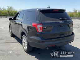 (Salt Lake City, UT) 2017 Ford Explorer 4x4 Police 4-Door Sport Utility Vehicle Runs & Moves