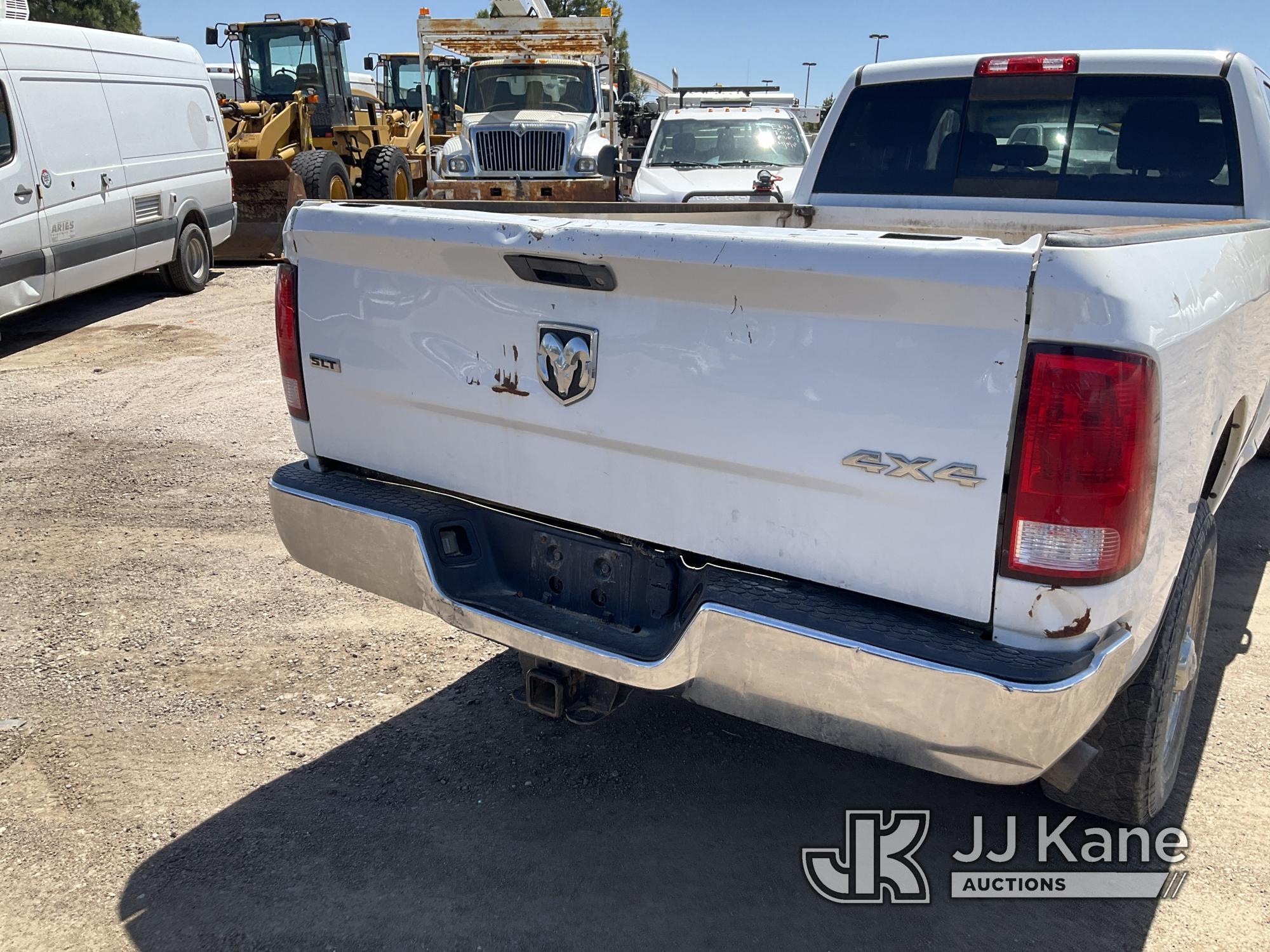 (Castle Rock, CO) 2017 RAM 3500 4x4 Crew-Cab Pickup Truck Runs & Moves) (Jump To Start, Transmission