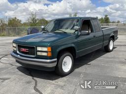 (Salt Lake City, UT) 1996 GMC Sierra 1500 Extended-Cab Pickup Truck Runs & Moves